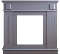 Rebecca Mobili Bordure de cheminée 100x109x26 cm mdf, gris