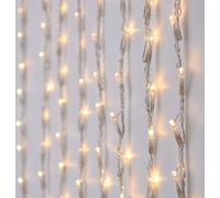 Rebecca Mobili Cascade de lumières 220 LED blanc chaud pour l'intérieur et l'extérieur L 2 mt