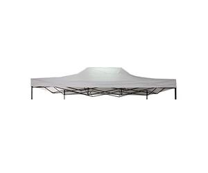 Rebecca Mobili Gazebo De Remplacementi, Toit De Remplacement pour Pavillon, Blanc, Polyester - Dimensions: 4,5 x 3 m (LxP) - Art. RE6574