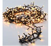 Rebecca Mobili Guirlande Lumineuse pour Sapin de Noël 20 mt 1000 LED Blanc Chaud avec 8 Fonctions pour Intérieur Extérieur