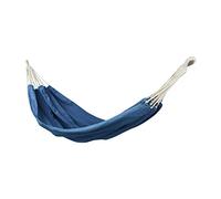 Rebecca Mobili Hamac de Jardin, Hamac de Camping, Tissu en Coton, avec Sac, Capacité 200 Kg, pour Voyage Intérieur Extérieur - Taille : L 240 x L 160 cm - Art. RE6698