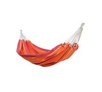 Rebecca Mobili Hamac Suspendu, Hamac de Jardin, sans Support, Polyester Coton, avec Sac de Transport, Cordes à Balancer, Capacité 200 Kg - Taille : L 240 x P 160 cm - Art. RE6699