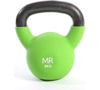 Rebecca Mobili Kettlebell haltère à boule en néoprène vert Endurance musculation 8 kg