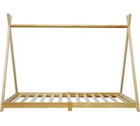 Rebecca Mobili Lit d'enfant, pour matelas 90x200 en bois brun