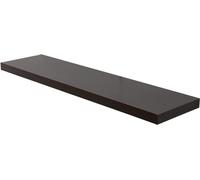 Rebecca Mobili Lot de 2 étagères murales en MDF, 100 x 25 cm en MDF marron