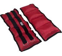 Rebecca Mobili Paire de manchettes de poids de pied Poids de bras Rouge 2 x 2 kg