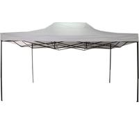Rebecca Mobili Tonnelle de Jardin Refermeable Blan Métal Polyester avec Sac de Transport Camping Fiores Fêtes - 3,1x4,5x3 m (H x L x P) - Art. RE6307