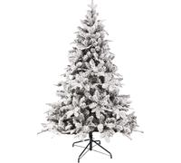 Rebecca Mobili Sapin de Noël artificiel enneigé 180 cm avec 1249 branches