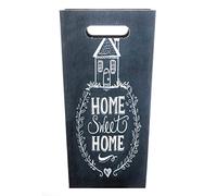 Rebecca Mobili Stockage de Parapluie Porte Parapluies Gris Foncé Home Sweet Home Décoration Maison (Cod. RE6149)