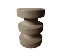 Rebecca Mobili Table Basse,Table d’Appoint, Bout de canapé, Marron Moka, MGO, Moderne - Dimensions HxLxP: 45 x 33 x 33 cm - Art. RE7295