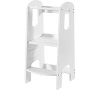 Rebecca Mobili Tour Montessori Siris 86x41x38 MDF Blanc Scandinave