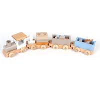 Rebecca Mobili Train Montessori pour enfants Jouets Tiris A partir de 3 ans Bois Multicolore