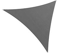 Rebecca Mobili Voile d'ombrage, triangulaire, 3 x 3 x 3 m en polyéthylène gris