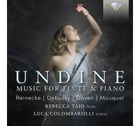 REBECCA TAIO/LUCA CO - UNDINE MUSIC FOR FLUTE PIAN - CD - F4z