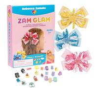 Rebecca Zamolo Zam Glam Ensemble de nœuds pour cheveux - Combinez des breloques uniques, mode personnalisée, accessoire personnalisé, pour l'école, le sport au quotidien