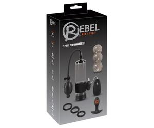 Rebel 7-Piece Performance Ensemble De Jouets Noir/Transparent One Size