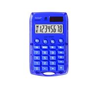 Rebel 77234M Calculatrice de poche 8 chiffres solaire/pile Mauve