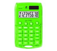 Rebel 77234V Calculatrice de poche 8 chiffres solaire/pile Vert