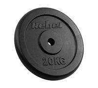 Rebel Charge Fonte 20kg Trou 31mm Plaque Classique RBA-2131