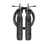 Rebel Corde à sauter de boxe avec poignée en caoutchouc avec charge 2x100g et roulement en métal 3m réglable RBA-3203