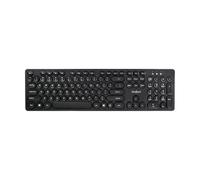 Rebel Electro Clavier sans Fil WK100 Touches à Membrane USB 2.0
