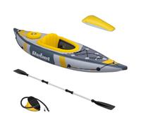 Rebel Electro – Kayak gonflable de randonnée RBA-4515 282x90 avec pagaie, pompe et siège