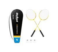 Rebel Electro RBA-4102 Ensemble de Badminton Jeunesse Unisexe, Jaune, Uniwersalny