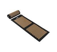 Rebel Electro Tapis de santé avec Pointes d'acupression avec Coussin 130x50cm XXL Pointes dorées RBA-6003-GL