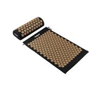 Rebel Electro Tapis de santé avec Pointes d'acupression avec Coussin 72x42cm Épines dorées RBA-6002-GL