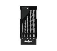 Rebel Ensemble de forets à béton 5 pcs - 4, 5, 6, 8, 10 mm RB-1121