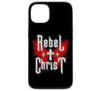 Rebel for Christ-Jesus Cross Gothic Y2K Streetwear Punk Coque pour iPhone 13