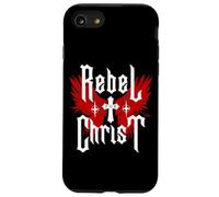Rebel for Christ-Jesus Cross Gothic Y2K Streetwear Punk Coque pour iPhone SE (2020) / 7/8