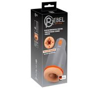 Rebel Glans with 2 Functions Masturbateurs Teint gris/orange/clair 4,3 cm