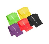 Rebel Gum Exercice Kit Latex 2m - Long Band LTS-1, 2,5-20 kg 5 gommes RBA-3005