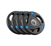 Rebel Jeu de Charge En Fonte Caoutchouté 4x5kg Trou Olympique 51mm RBA-2109