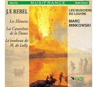 Rebel – Les Élémens : Les Caractères de la Danse – CD