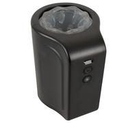 Rebel - masturbateur rotatif étanche - silicone noir