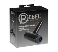 Rebel - masturbateur vibrant automatique va-et-vient - noir