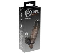Rebel Mince Gaine Pénis avec Vibration 16 x Diamètre 3,5 cm