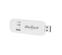 Rebel Electro Routeur de voiture 4G RB-0700 – Modem SIM LTE WiFi USB Android Auto – Blanc