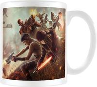 Rebel Moon - Part Two : The Scargiver - Tasse à café "In The Thick Of War" PM10238 (Taille unique) (Blanc/Brun)