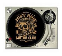 Rebel Motocycles Club en liège feutrine pour DJ/platine vinyle Slip - Tapis