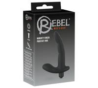 Rebel Naughty Finger - vibromasseur prostate - silicone noir