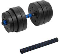 Rebel RBA-2302 Haltère réglable avec connecteur 1 x 20 kg, noir et bleu