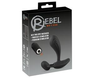 Rebel RC - 2en1 vibromasseur prostatique (noir)