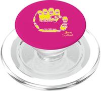 Rebel Rock Fist Fractal Strike One PopSockets PopGrip pour MagSafe