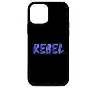 Rebel Rocker Painted Letters Design Graphic Femmes Hommes Coque pour iPhone 12 Mini