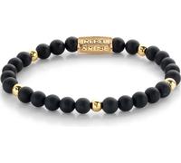 Rebel & Rose Bracelet Matt Black Madonna RR-60078-G-S Unisexe