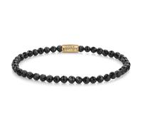 Rebel & Rose - Rebel and Rose - RR-40153-G - Black Glam Rocks Gold - 4 mm - bracelet Taille S