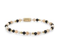 Rebel & Rose - Rebel and Rose - RR-40154-G - Black Glam Rocks Party - 4 mm - bracelet-Taille S